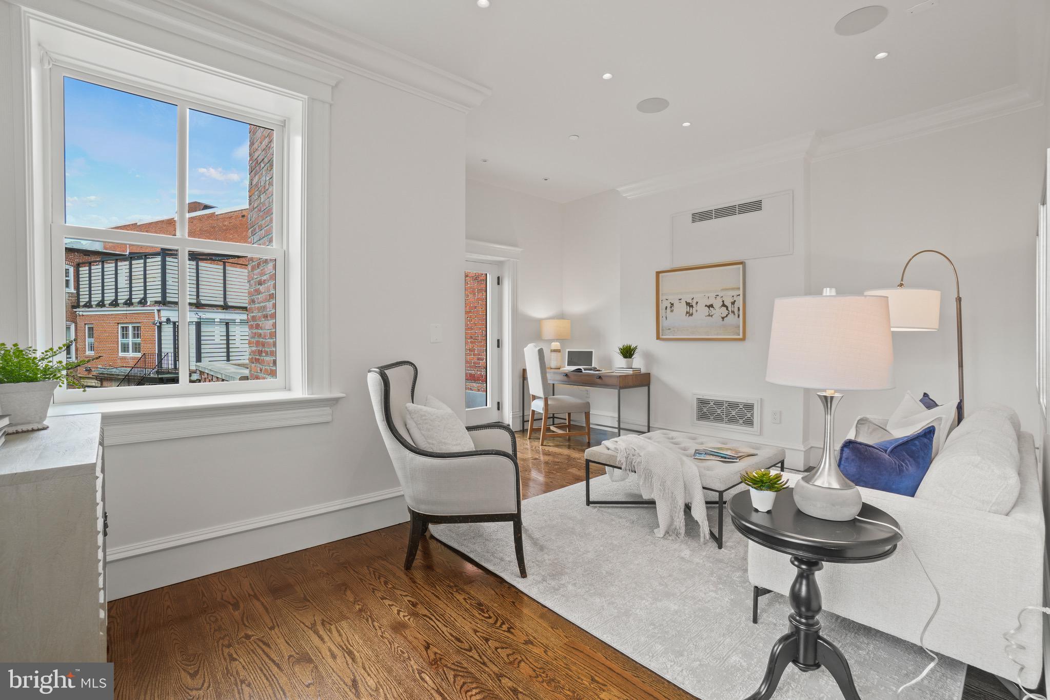 2211 Massachusetts Avenue Northwest Washington, DC 20008 - Photo 39 of 94 Cozy Master Suite Study/Reading Room