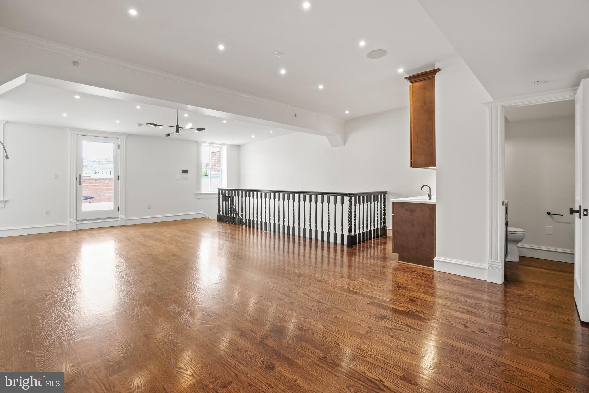 2211 Massachusetts Avenue Northwest Washington, DC 20008 - Photo 63 of 94 5th Level Social Area w/ Wet Bar & Guest Bath