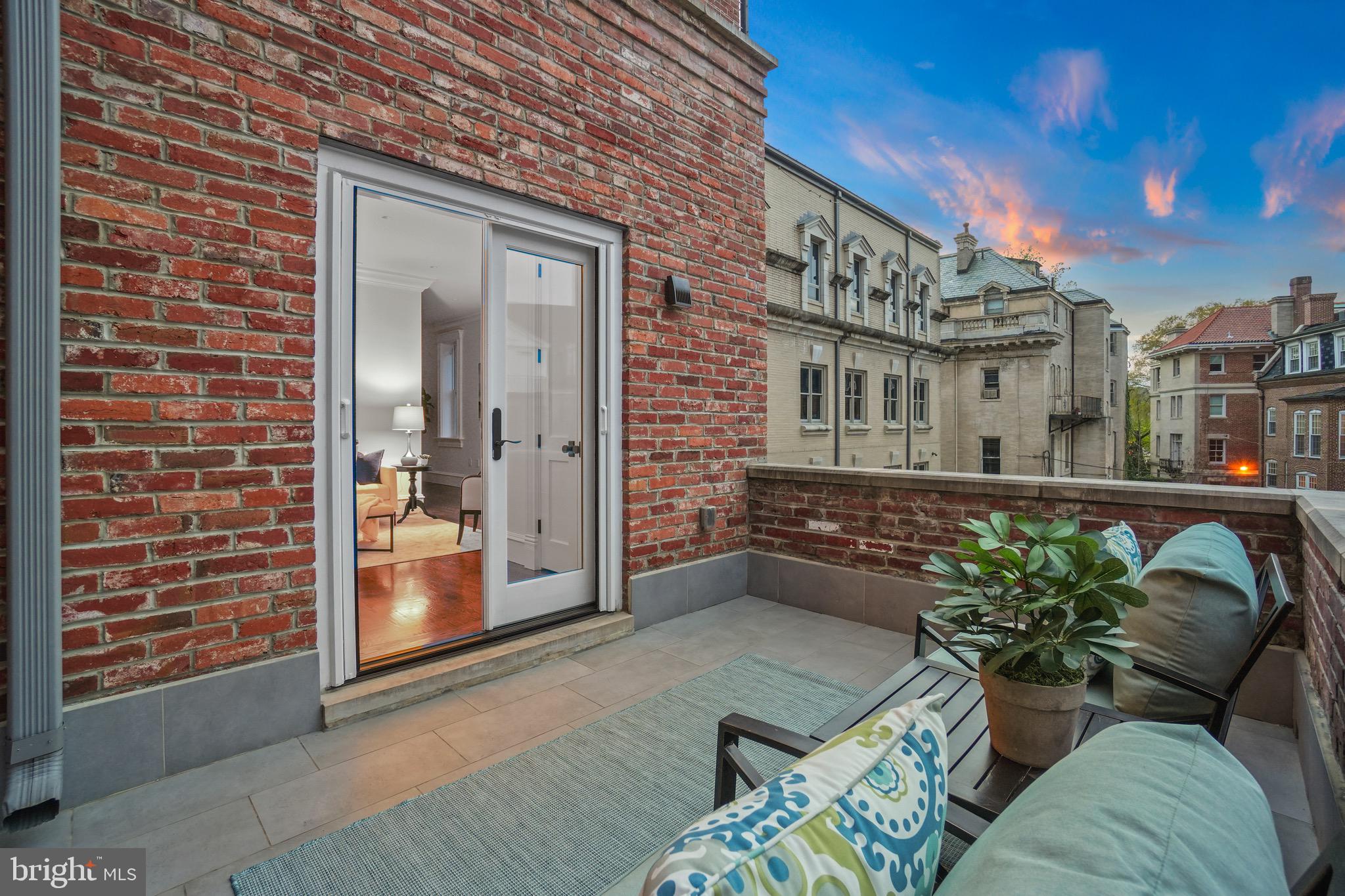 2211 Massachusetts Avenue Northwest Washington, DC 20008 - Photo 76 of 94 Master Suite Private Balcony