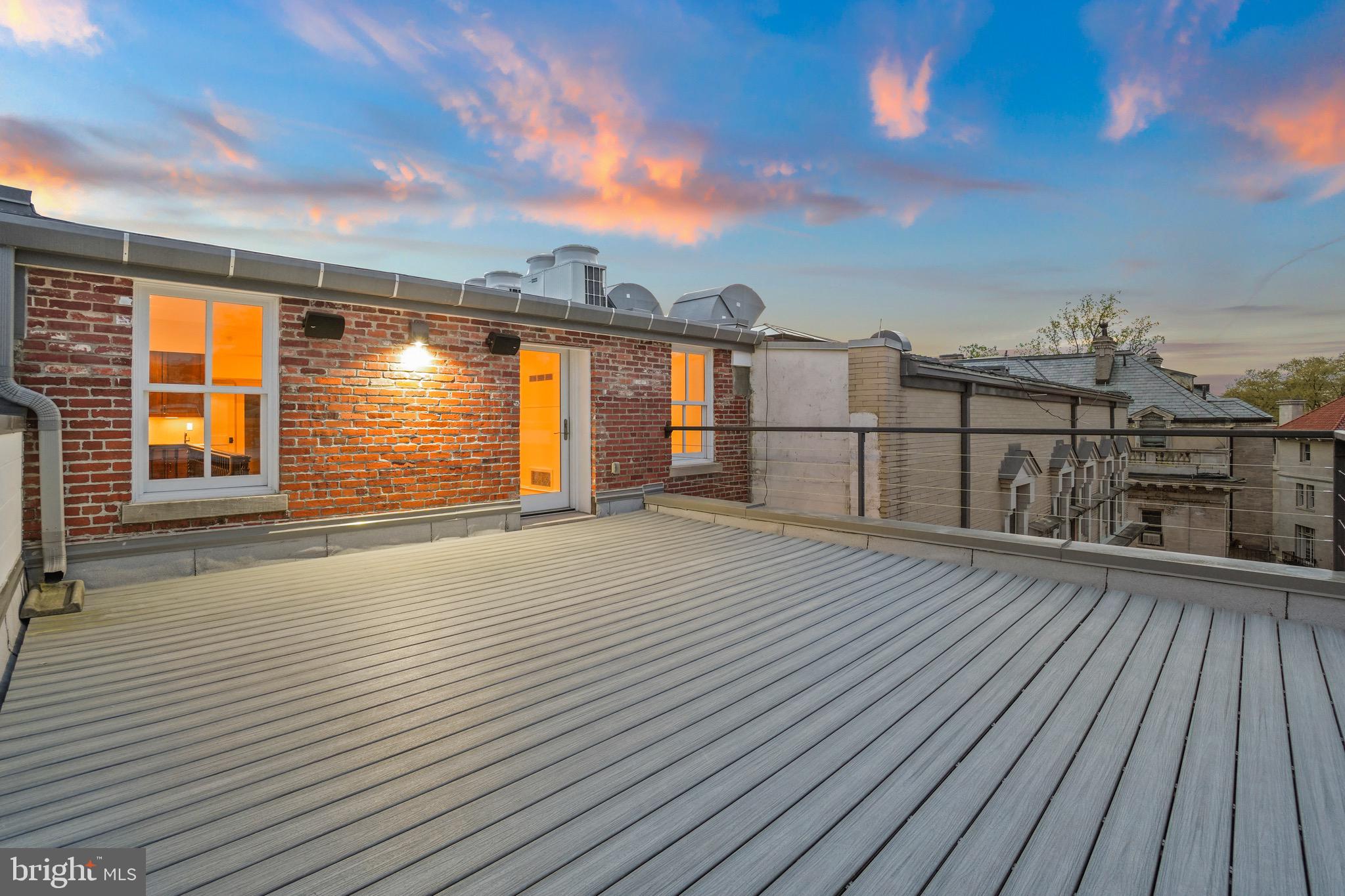 2211 Massachusetts Avenue Northwest Washington, DC 20008 - Photo 80 of 94 Rooftop Terrace for Grand Entertaining