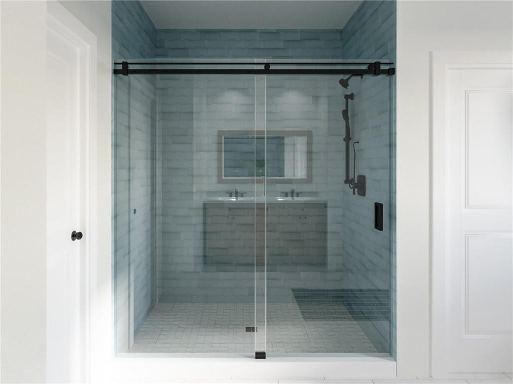 102 Ramsgate Road, Unit DUNDEE Cranberry Township, PA 16066 - Photo 14 of 34 a bathroom with a shower