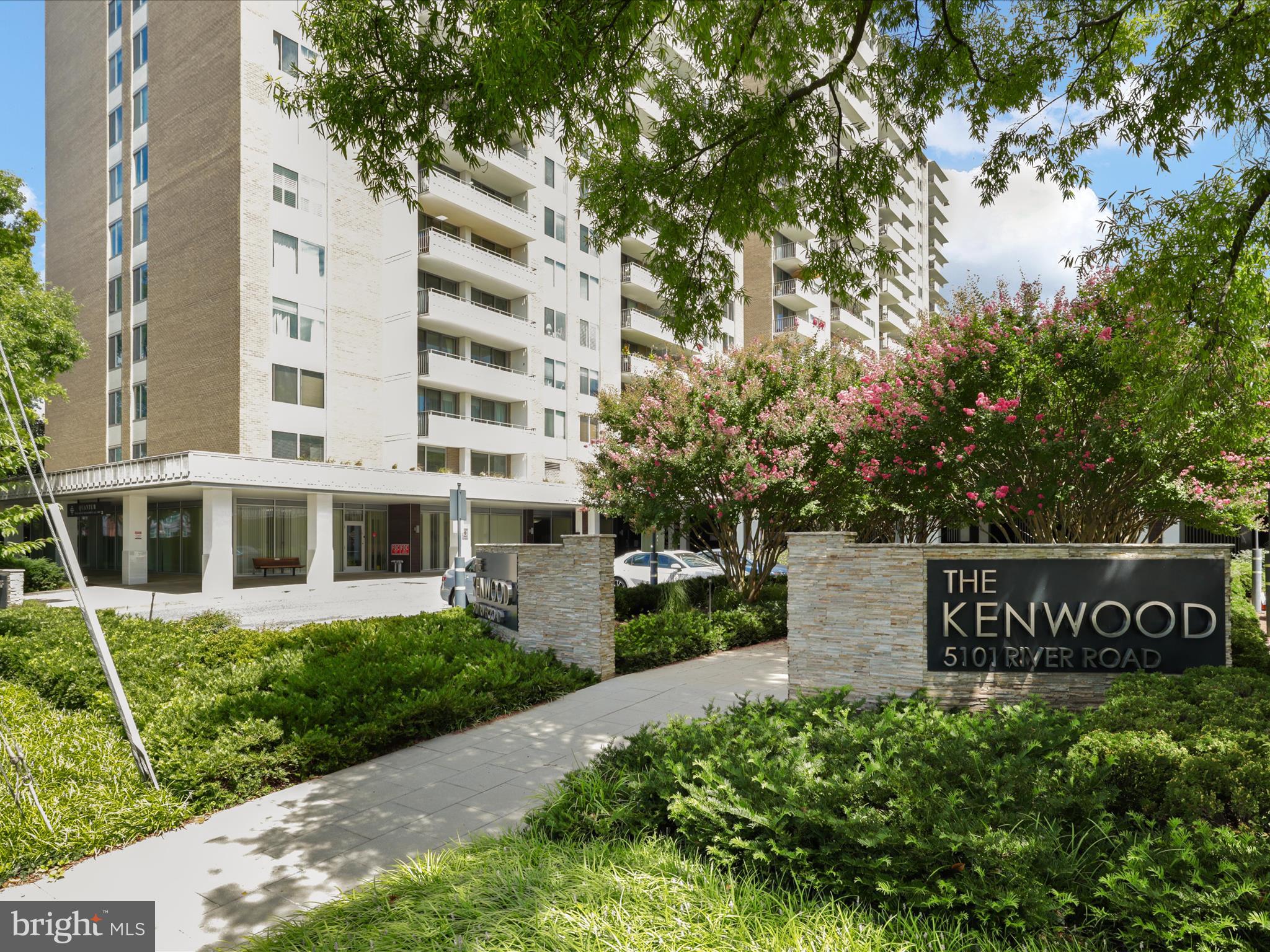 5101 River Road, Unit 1807 Bethesda, MD 20816 - Photo 2 of 32 a view of a sign in front of a building