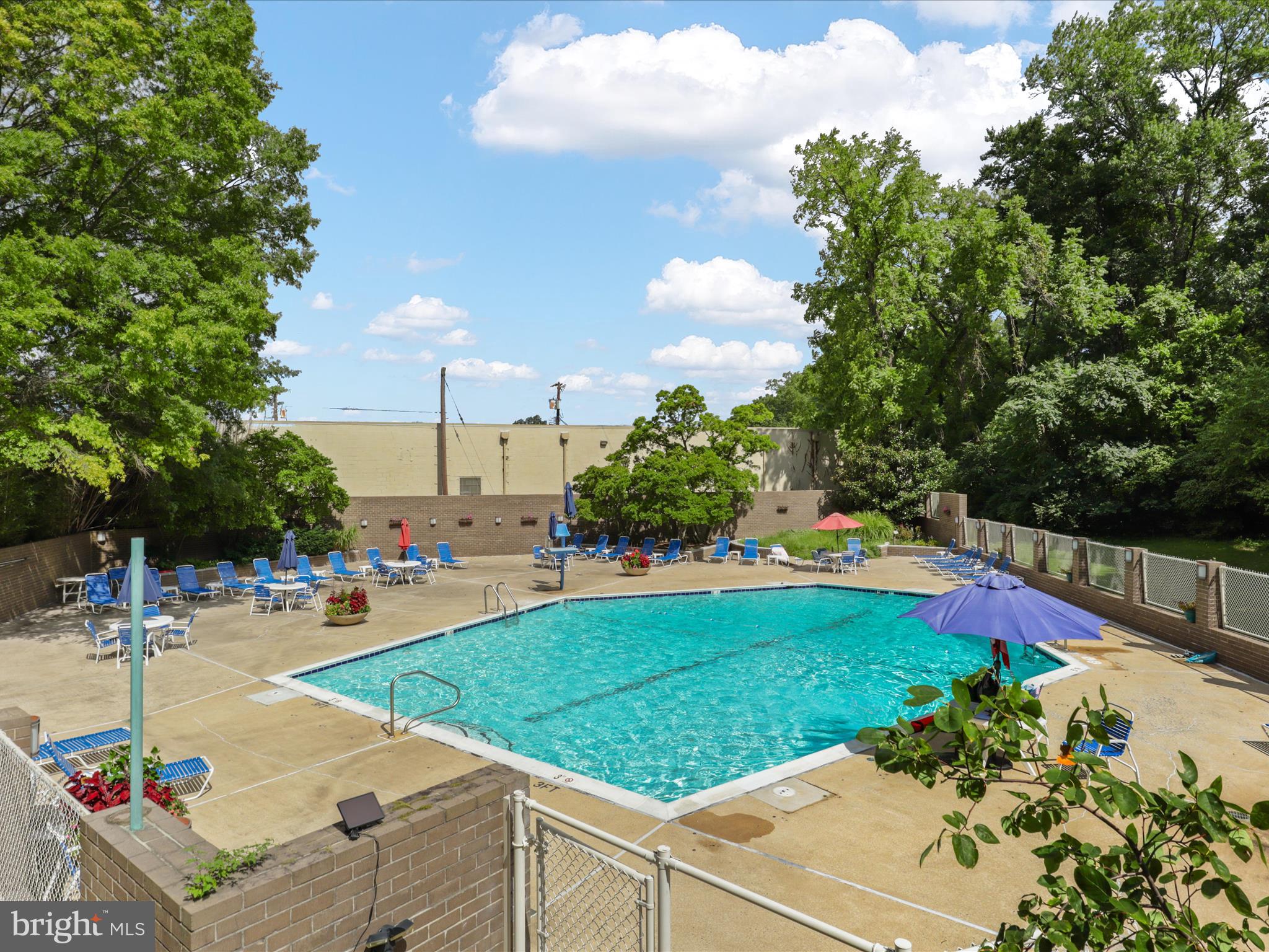 5101 River Road, Unit 1807 Bethesda, MD 20816 - Photo 29 of 32 Outdoor Pool off 2nd floor