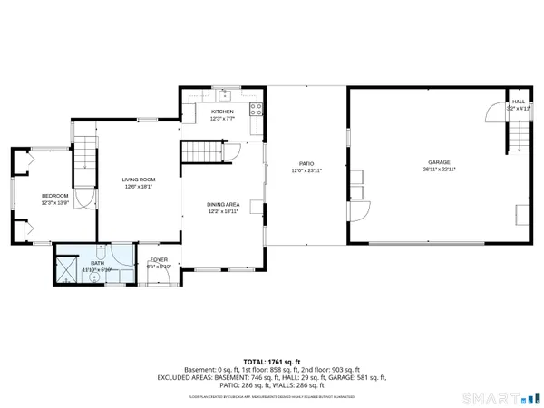 a picture of a floor plan