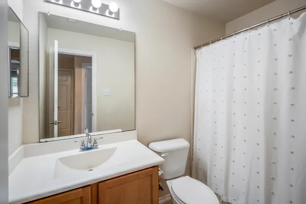 a view of a rack on the wall