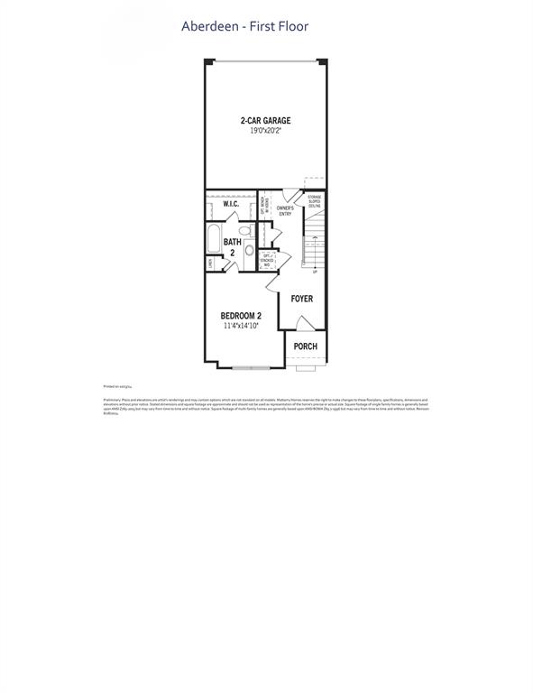 736 Ash Road Plano, TX 75075 - Photo 27 of 29 Aberdeen First Floor