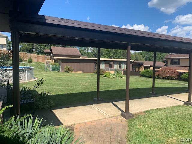 2423 Crest Street Coplay, PA 18037 - Photo 11 of 21 a view of a deck and a yard