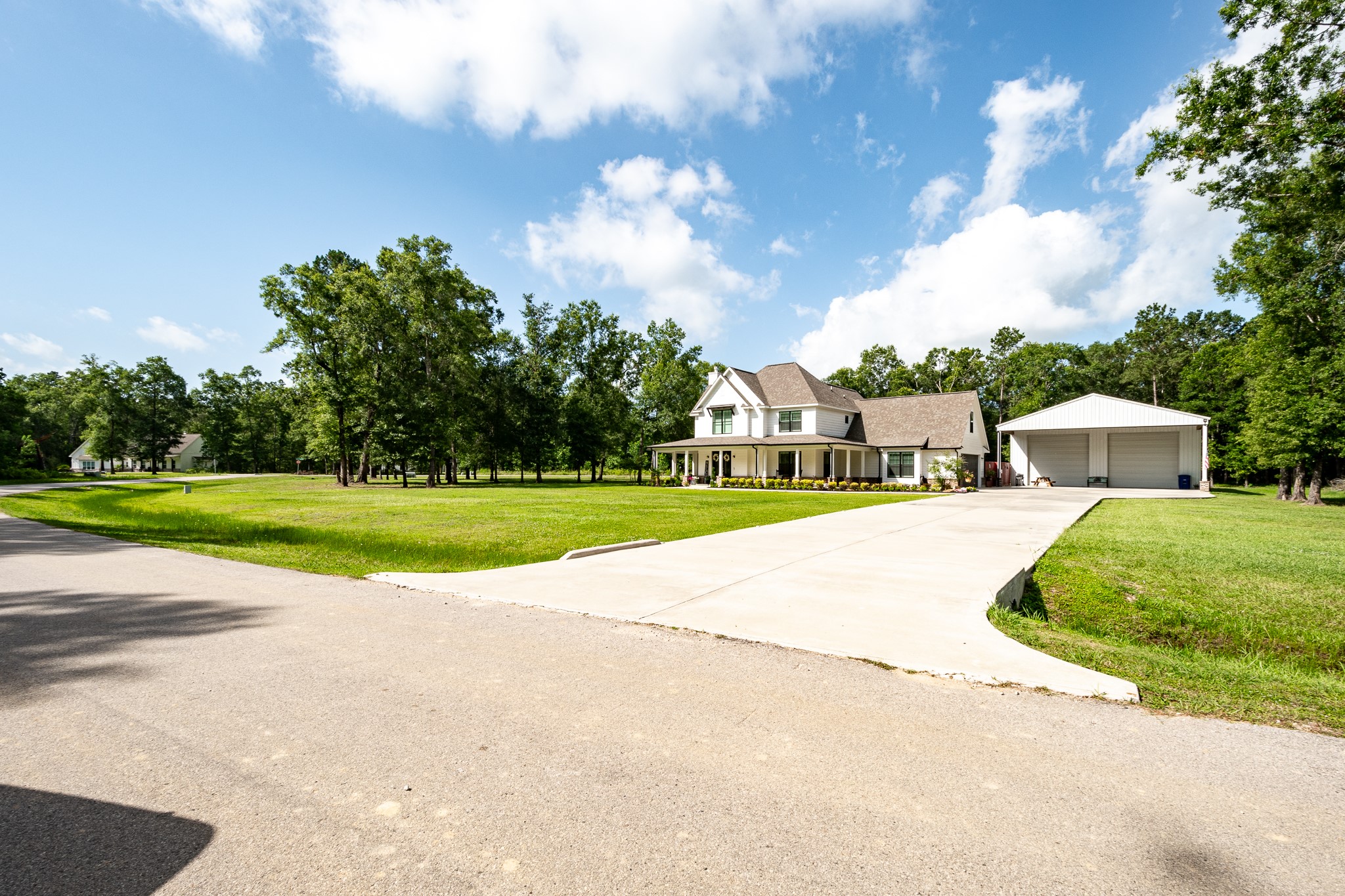 59 County Road Dayton, TX 77535 - Photo 9 of 50 a view of a house with a big yard