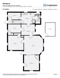 $1,350 | 906 Ohio Street, Unit 1, Michigan City, IN 46360
