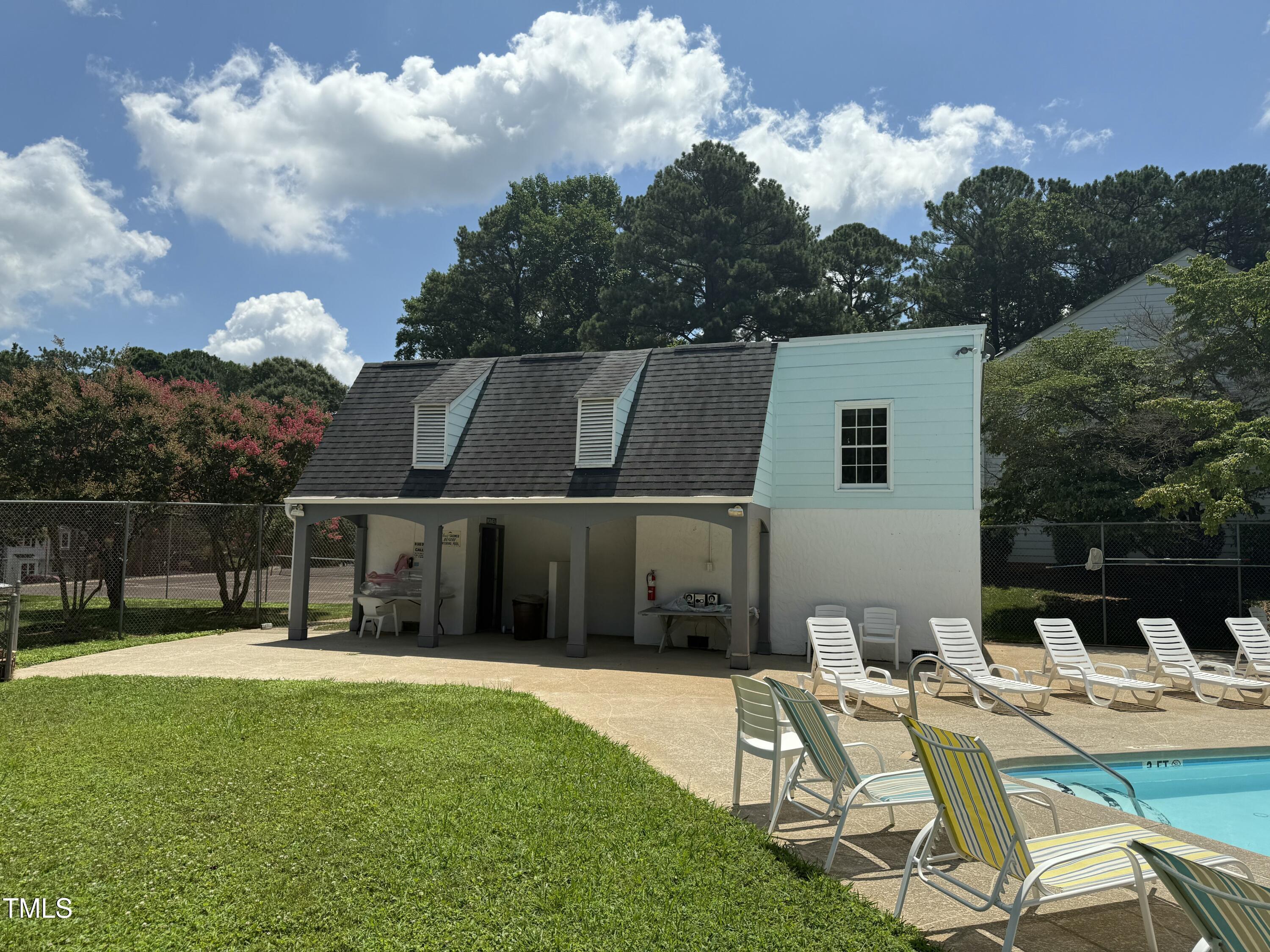 1344 Garden Crest Circle Raleigh, NC 27609 - Photo 3 of 6 a view of a house with backyard porch and sitting area