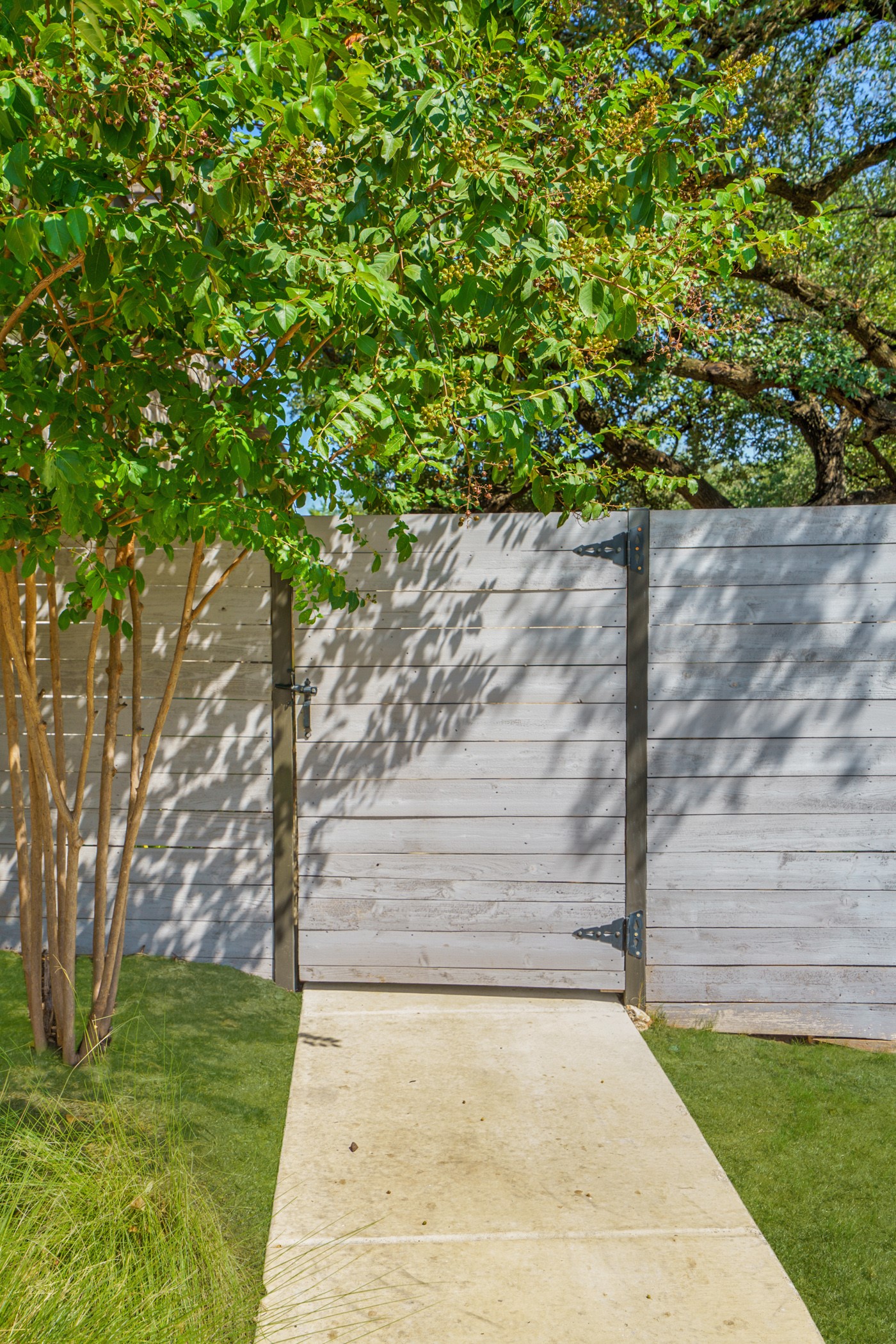 224 Diamondback Drive Georgetown, TX 78628 - Photo 32 of 39 a backyard of a house with lots of green space