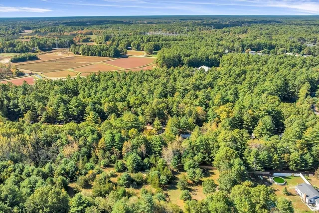 a view of lake with green field