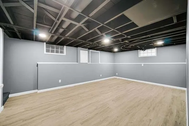 a view of empty room