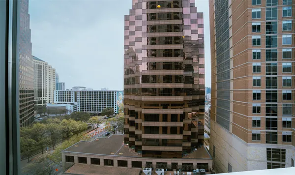 a front view of a building