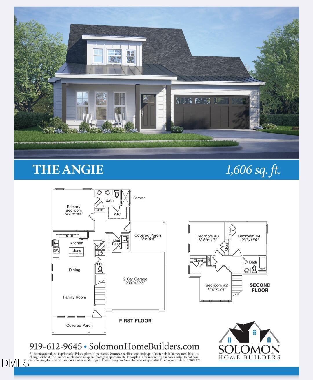 726 Brown Road Lillington, NC 27546 - Photo 2 of 4 angie cutsheet