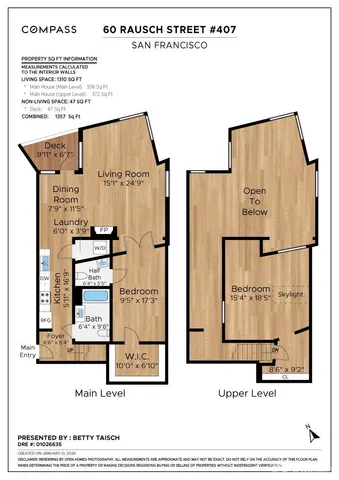 $990,000 | 60 Rausch Street, Unit 407, San Francisco, CA 94103