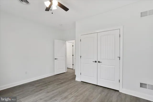 wooden floor in an empty room