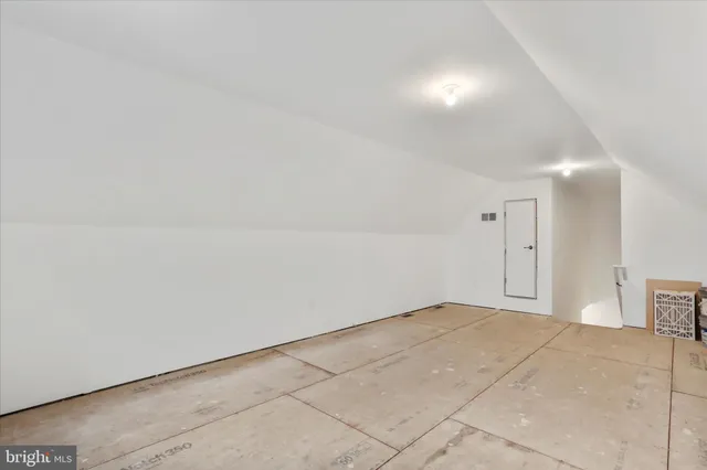 a view of empty room