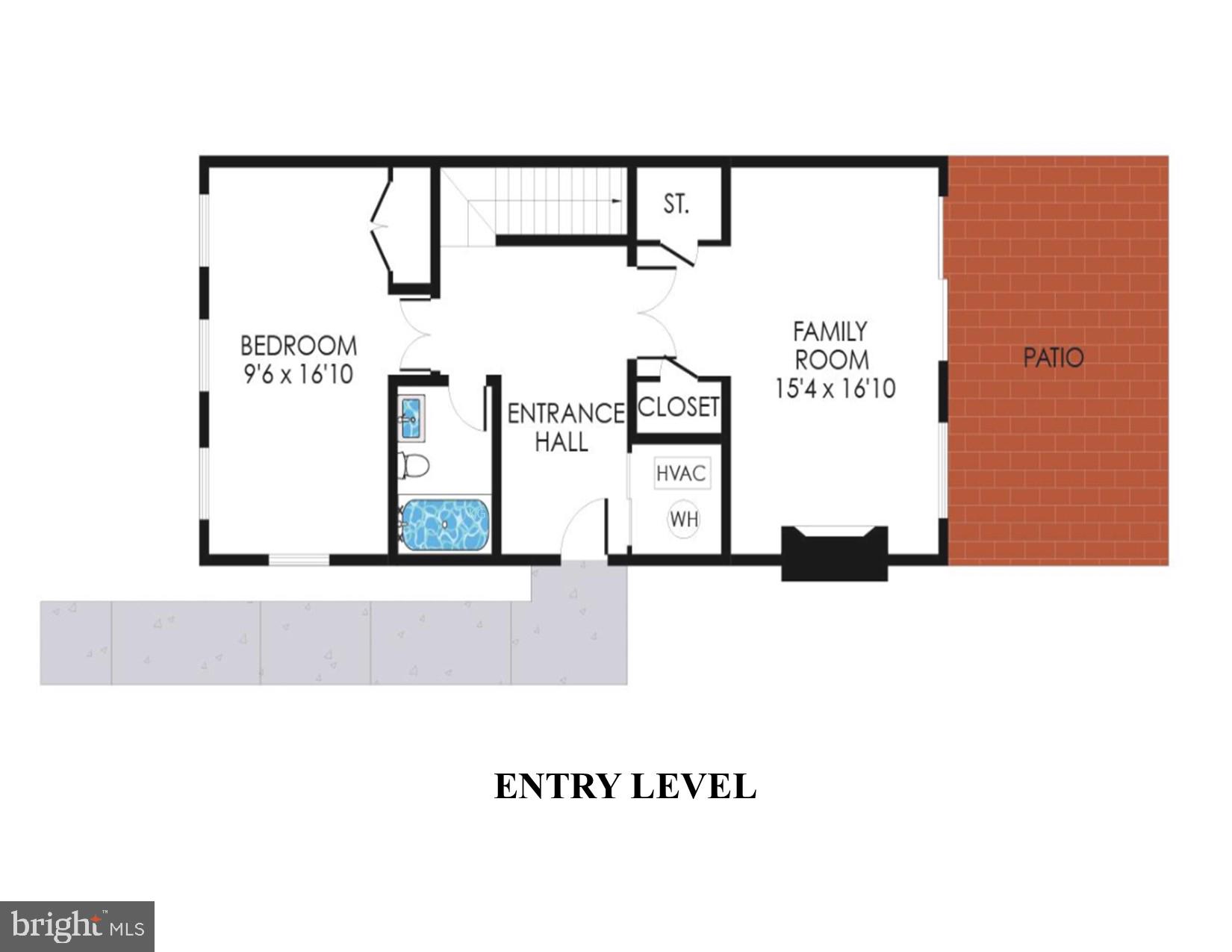 14 South Manchester Street Arlington, VA 22204 - Photo 86 of 88 Ground Level Floor Plan