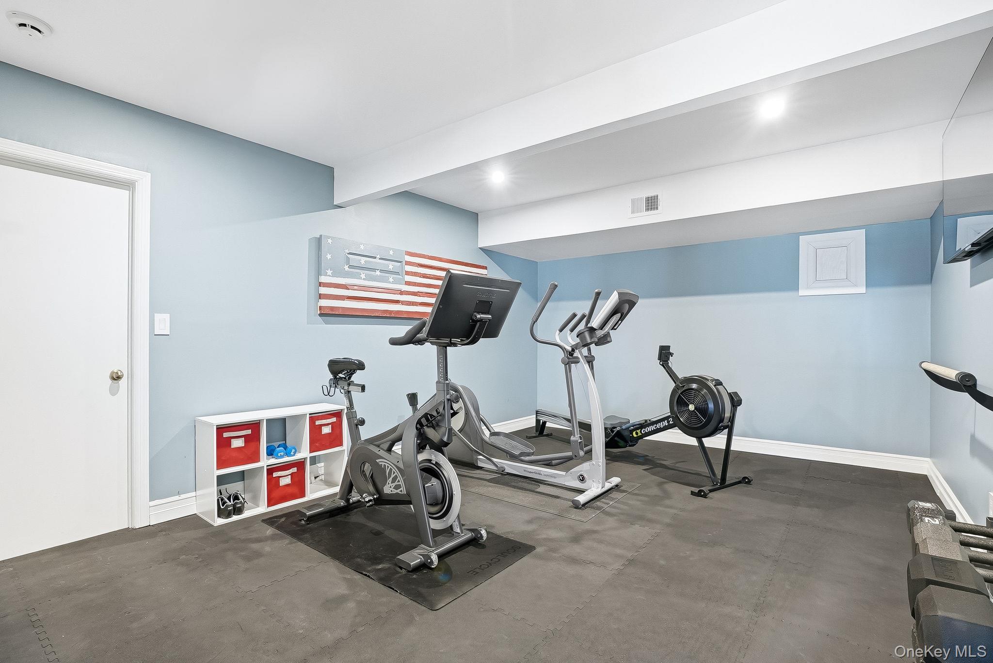 2 Hemlock Rise Armonk, NY 10504 - Photo 35 of 48 Fitness room conveniently located off the lower level Recreation room