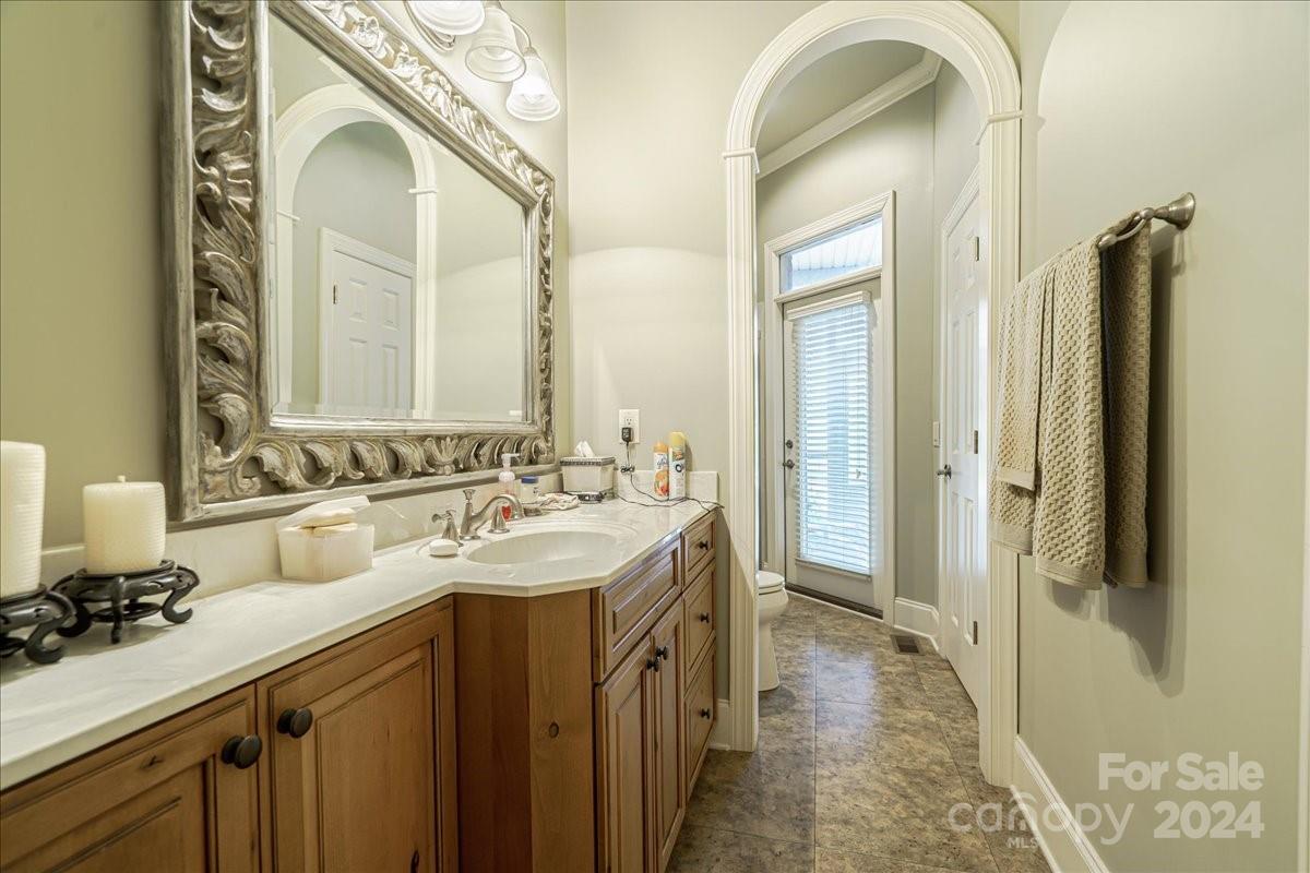 545 State Rd S-13-756 Chesterfield, SC 29709 - Photo 32 of 45 a bathroom with a sink and a mirror