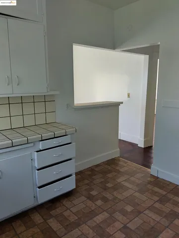 a view of a small space