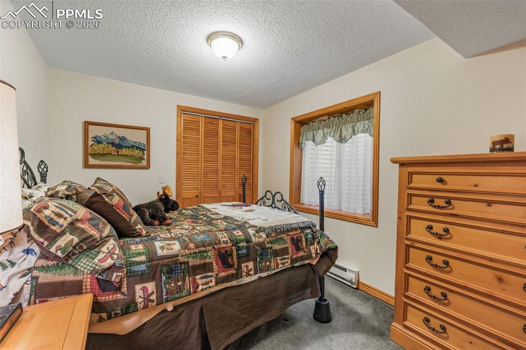 5440 Setters Way Colorado Springs, CO 80919 - Photo 30 of 40 a bed room with a bed and a television