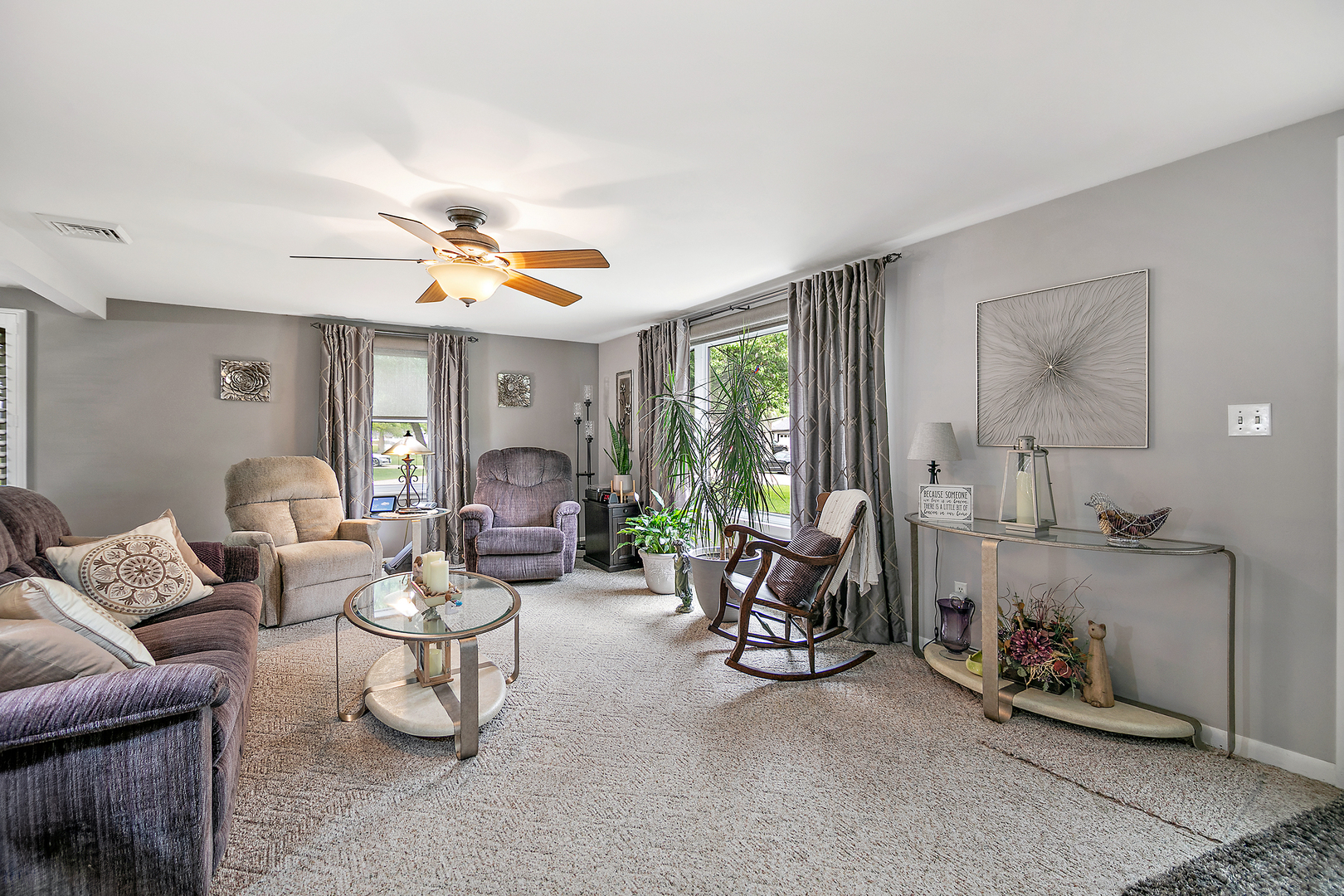 2 Jan Avenue Kankakee, IL 60901 - Photo 3 of 19 a living room with furniture and a large window