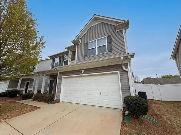 a house view with a outdoor space