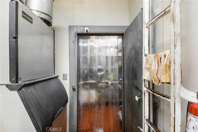 a view of a walk in closet