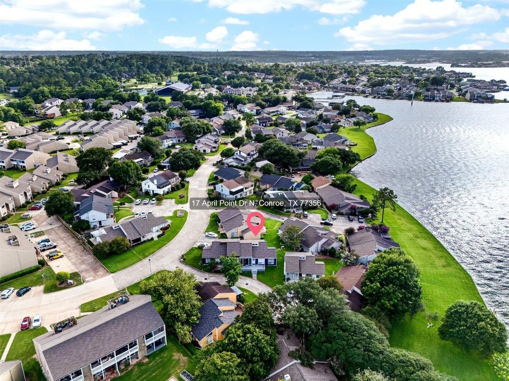 17 April Point Drive North Conroe, TX 77356 - Photo 2 of 42 an aerial view of multiple house