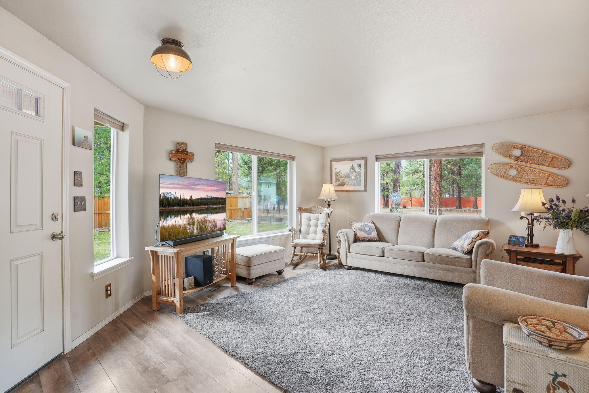 51432 Jory Road La Pine, OR 97739 - Photo 9 of 51 a living room with furniture and a flat screen tv