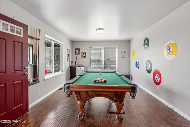 a room with furniture and window