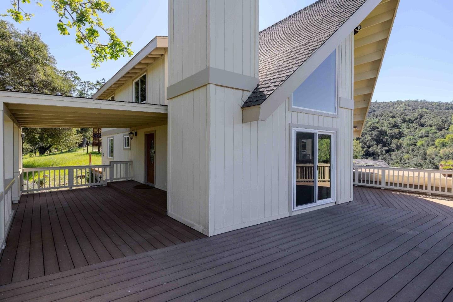 20510 Cachagua Road Carmel Valley, CA 93924 - Photo 38 of 45 a view of a house with a porch