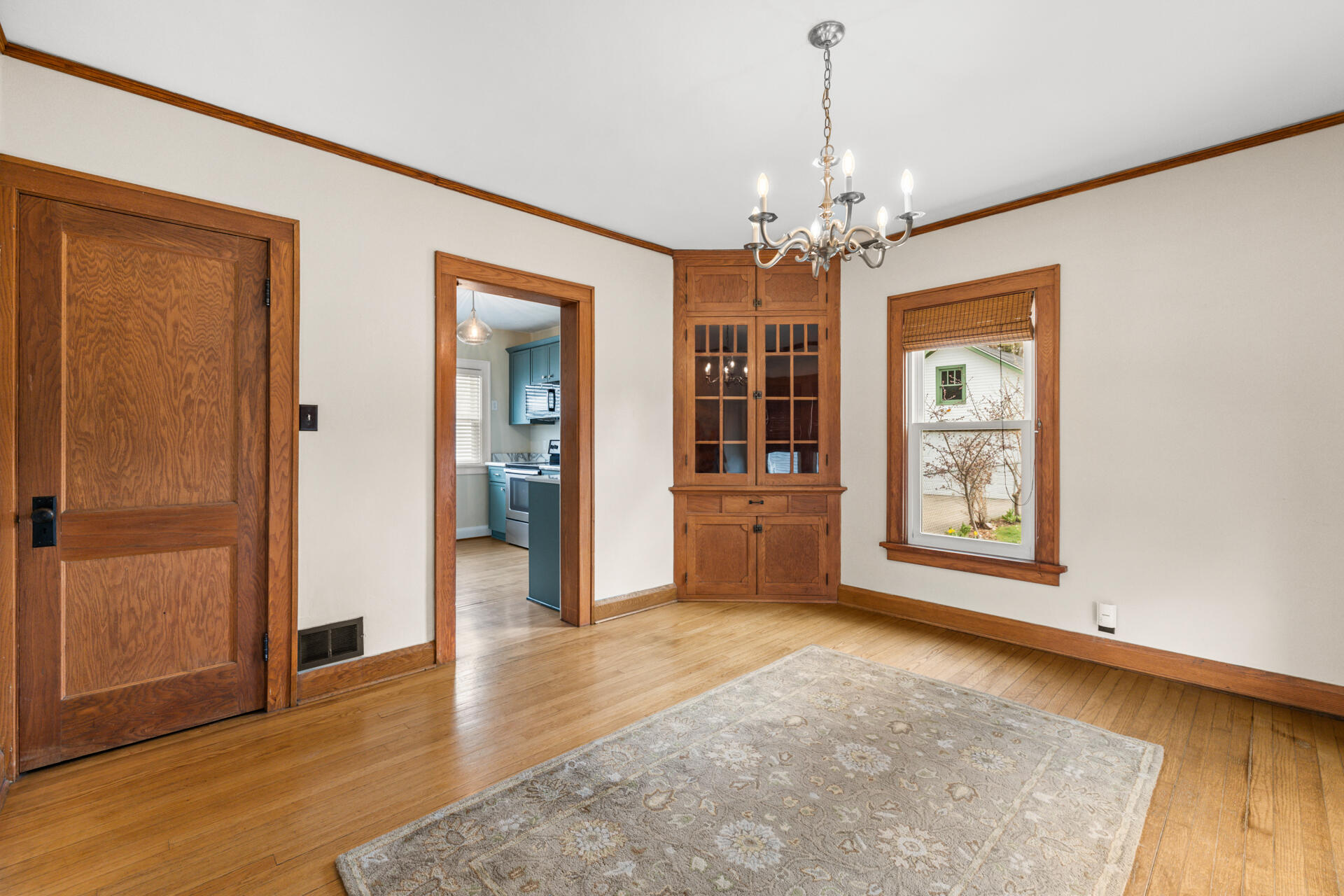 415 South Concord Road Oconomowoc, WI 53066 - Photo 11 of 39 Closet and entryway lead directly into the updated kitchen.