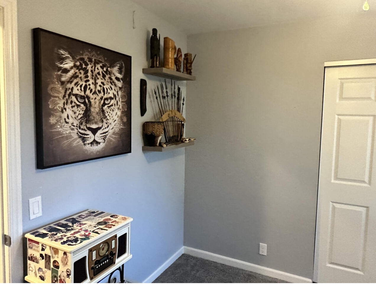 1680 2nd Street Anderson, CA 96007 - Photo 16 of 31 a bedroom with a bed and a wall painting