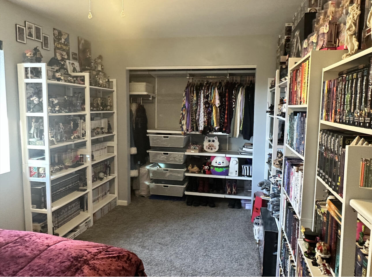 1680 2nd Street Anderson, CA 96007 - Photo 18 of 31 a view of walk in closet with clothes and shoes