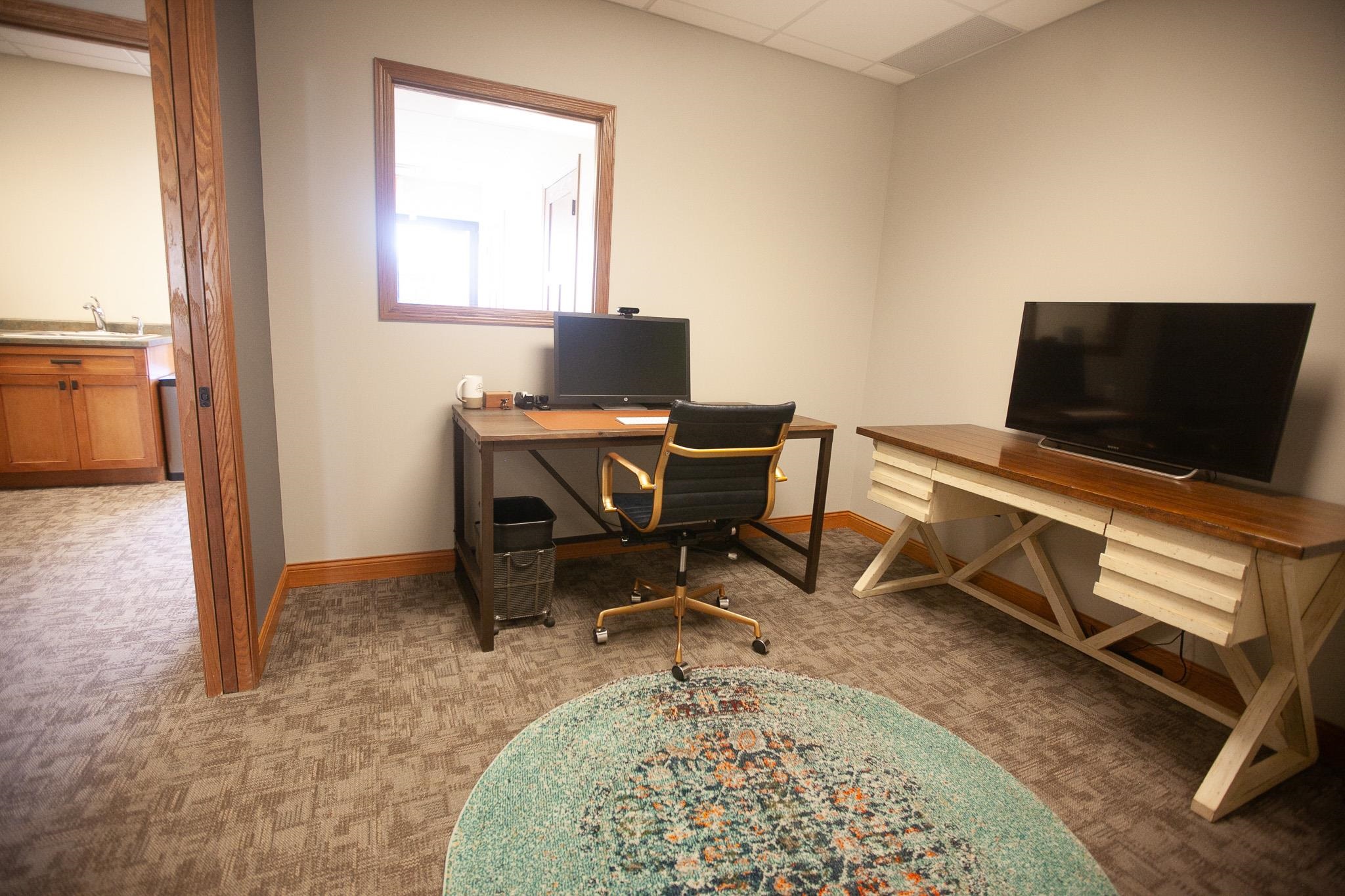 408 4th Street Moose Lake, MN 55767 - Photo 19 of 31 Office featuring a drop ceiling and light colored carpet