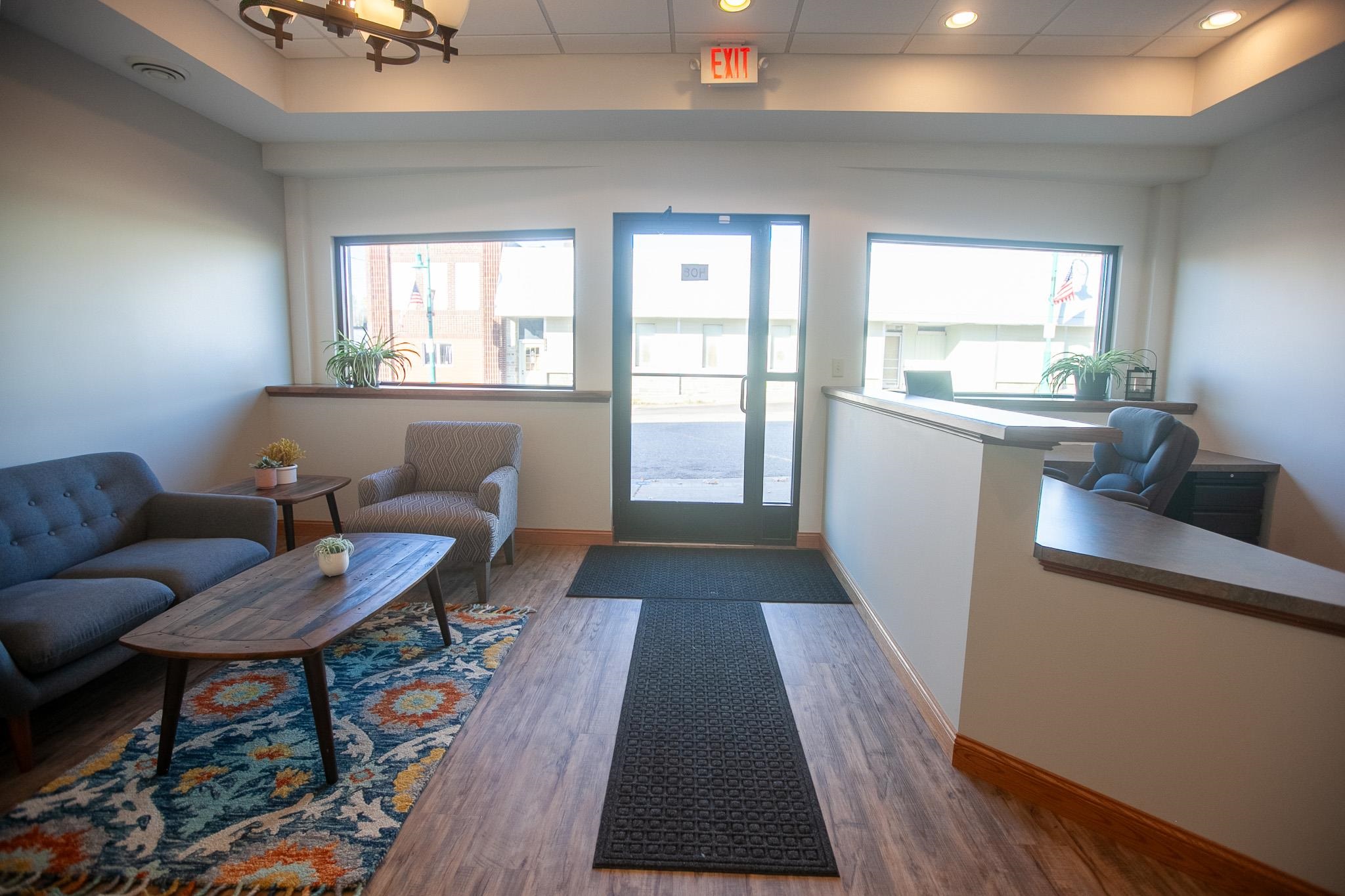 408 4th Street Moose Lake, MN 55767 - Photo 4 of 31 Community lobby with a paneled ceiling and recessed lighting