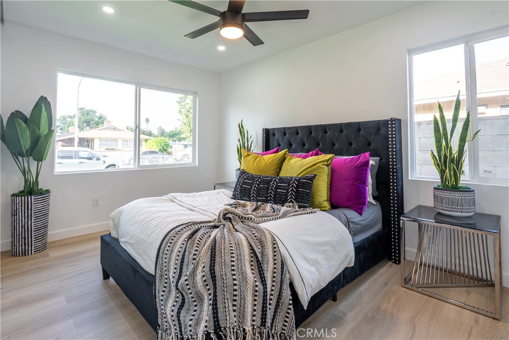 7516 San Juan Avenue Riverside, CA 92504 - Photo 13 of 43 a bedroom with bed and a window