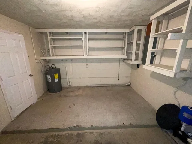 a view of a storage & utility room