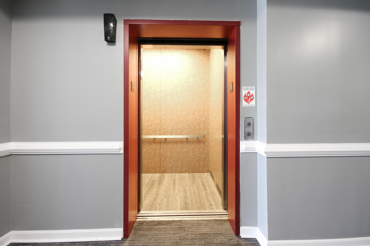 Forget the stairs- take the elevator!