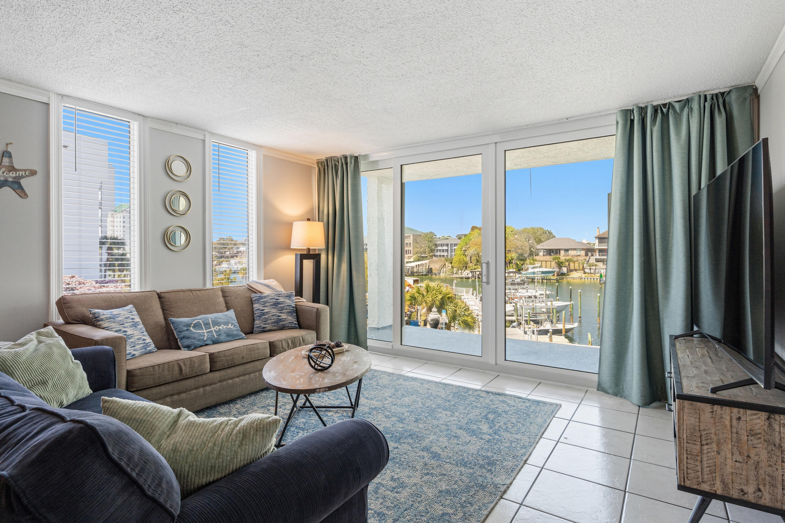 30 Moreno Point Road, Unit 305C Destin, FL 32541 - Photo 1 of 34 Living Area with Water View