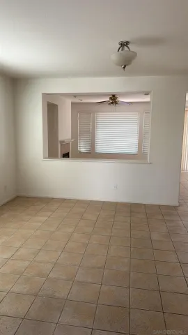 a view of empty room