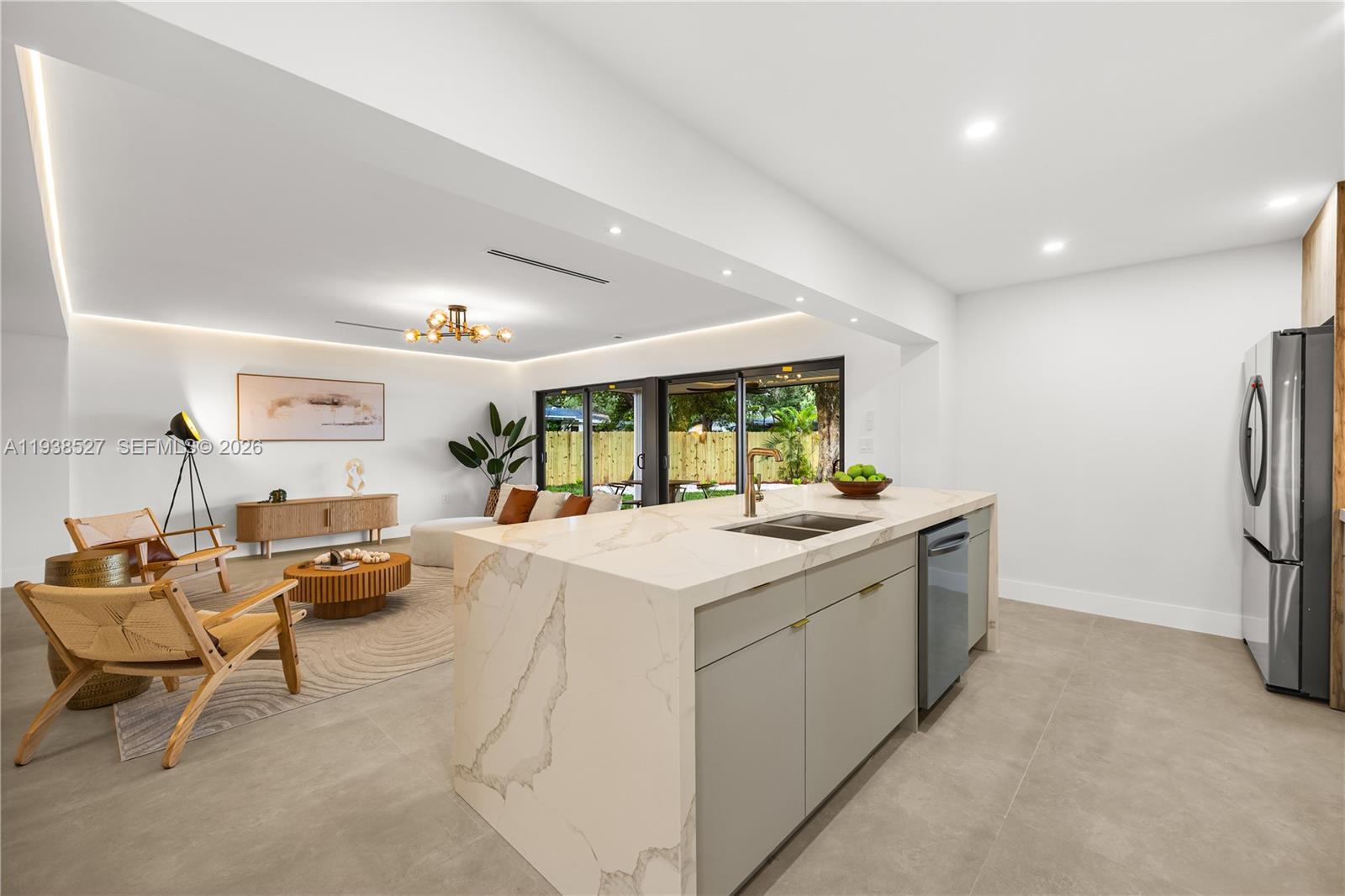 10415 Southwest 87th Avenue Miami, FL 33156 - Photo 18 of 53 a view of kitchen with furniture and refrigerator