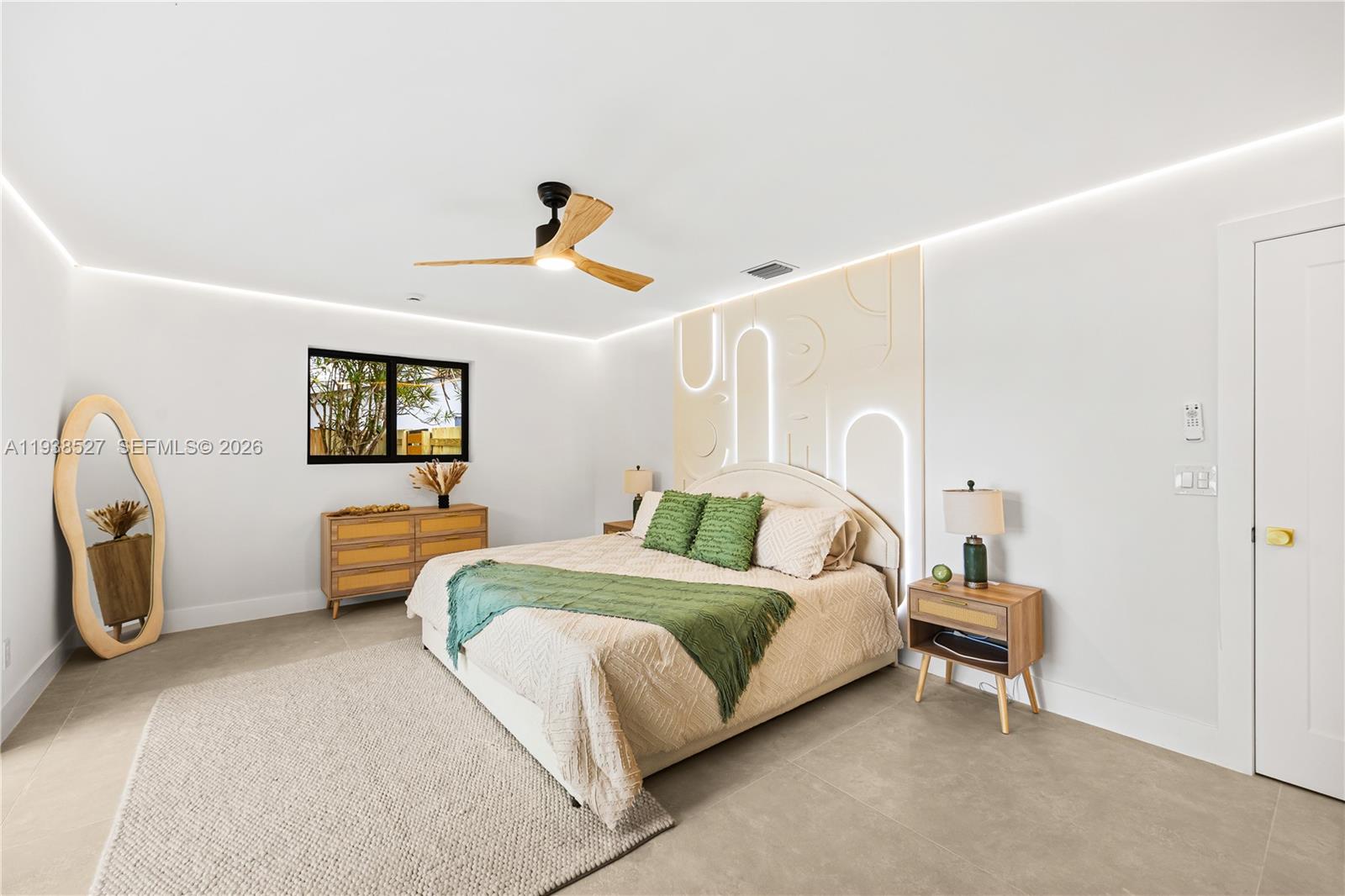 10415 Southwest 87th Avenue Miami, FL 33156 - Photo 25 of 53 a bedroom with bed and a window