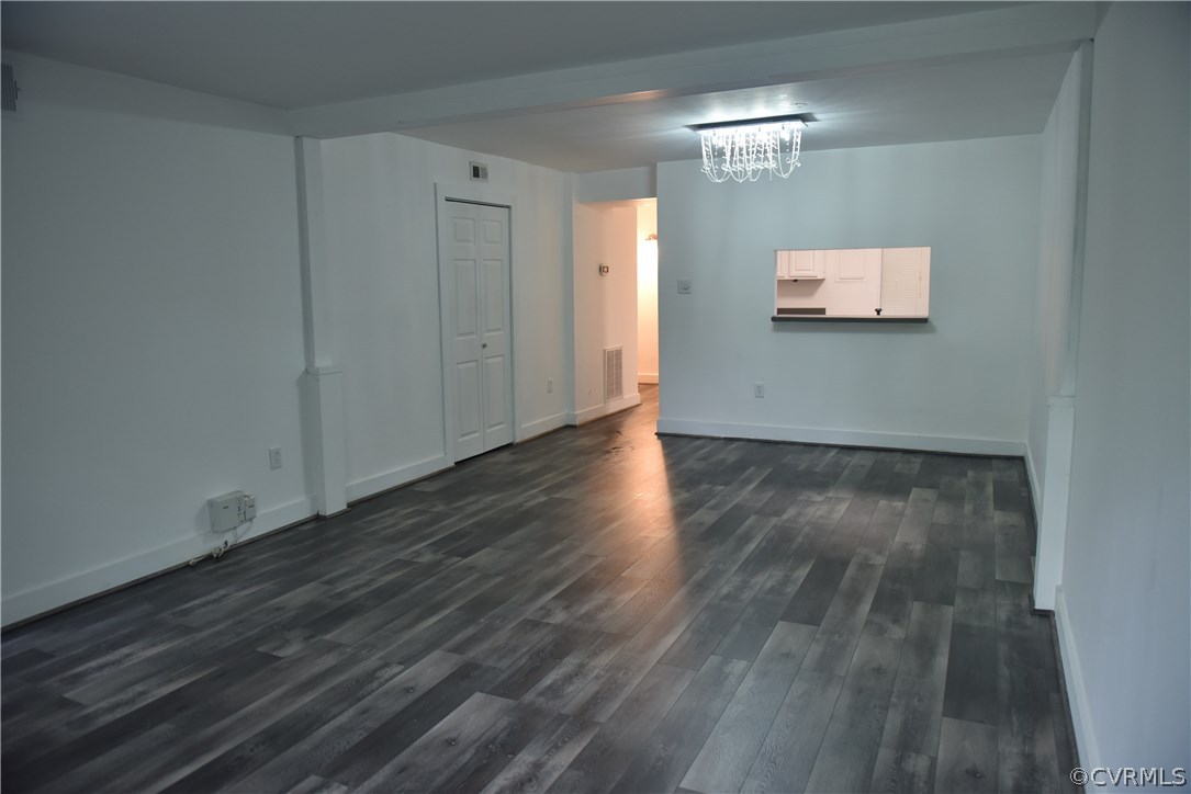 10320 Iron Mill Road, Unit 10320 Richmond, VA 23235 - Photo 8 of 14 a view of a hallway with wooden floor
