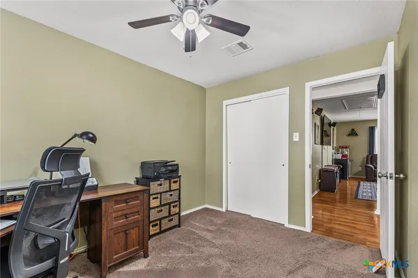 a view of room with window
