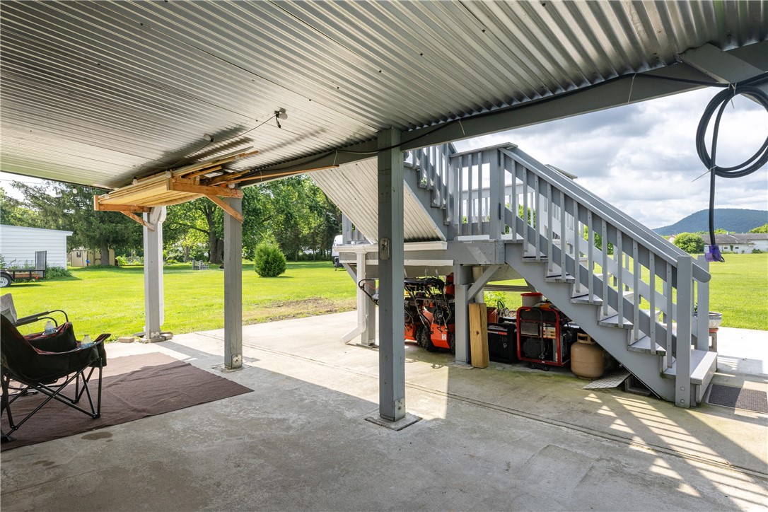 514 Maple Street Big Flats, NY 14814 - Photo 25 of 39 Patio behind barn