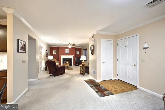 a view of a kitchen and dining room